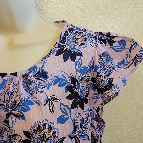 J. Crew Flutter Sleeve Blouse - Picture 3 of 4